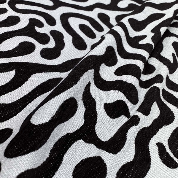 Abstract zebra fabric