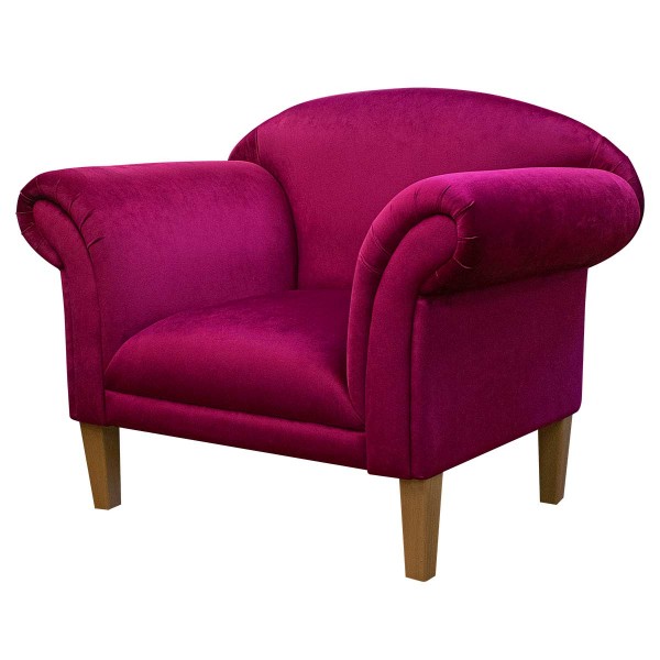 Monaco Boysenberry Supersoft Velvet Fabric | Beaumont Fabrics