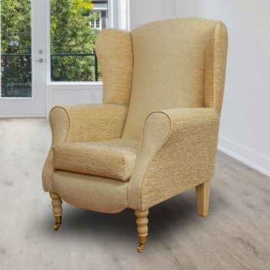 Maida Vale Plain Gold Fabric - SR14611 Ross Fabrics