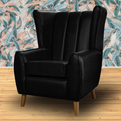 Denver Contract Vinyl Grained Black - SR14412 Ross Fabrics