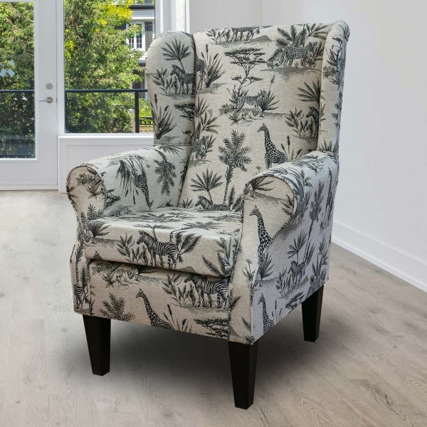 Fryetts Safari Natural Fabric - Fire Resistant - Fryetts