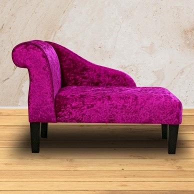 Shimmer Crushed Velvet Fuchsia Fabric | Beaumont Fabrics