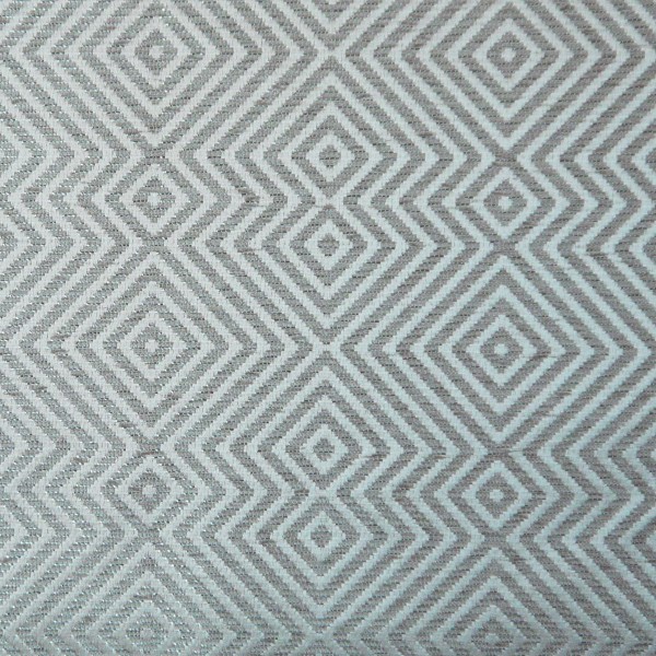 Murano Natural Geometric Diamond Upholstery Fabric - MUR3001 | Beaumont Fabrics