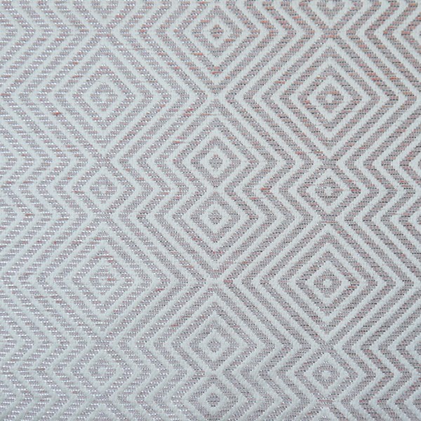 Murano Blush Geometric Diamond Upholstery Fabric - MUR3003 | Beaumont Fabrics