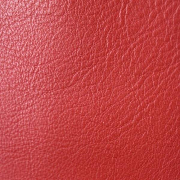 Genuine Leather - Medal Red