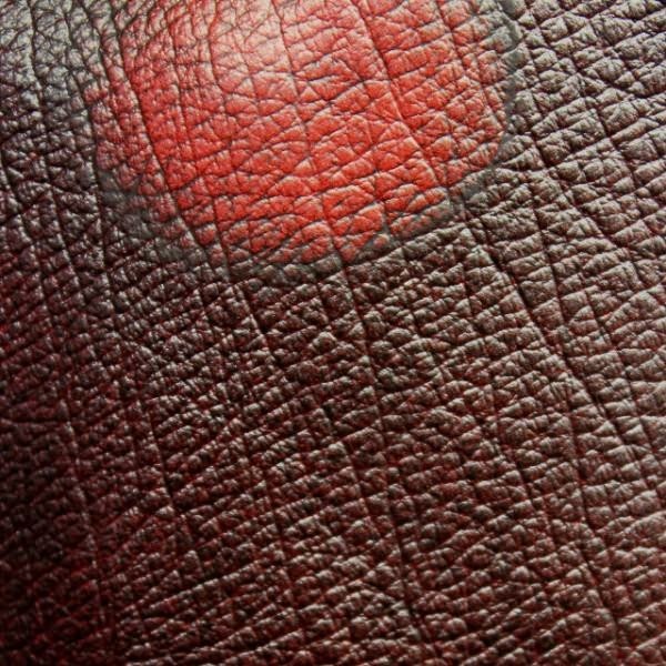 Genuine Leather - Selvia Grain Red Rub Off