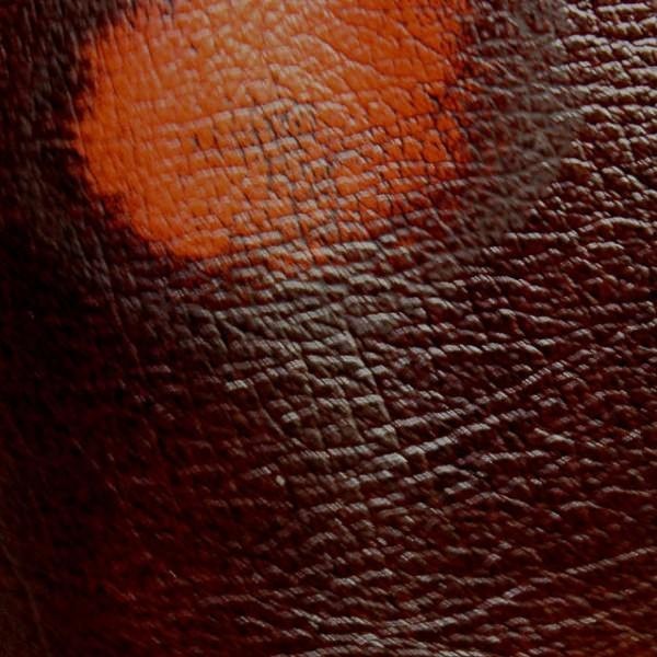 Genuine Leather - Selvia Grain Rust Rub Off