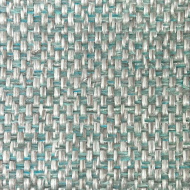 Aqua Clean Wexford Hopsack Duck Egg Upholstery Fabric - SR19406