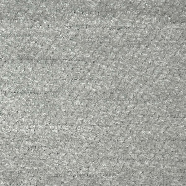 Aqua Clean Wexford Plain Marl Silver Upholstery Fabric - SR1943