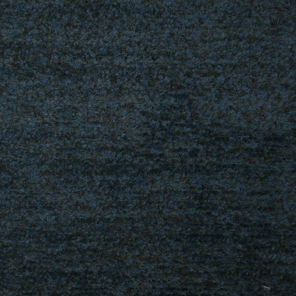 Aqua Clean Wexford Plain Marl Navy Upholstery Fabric - SR19427
