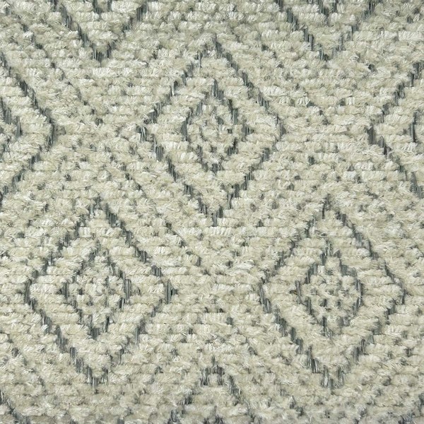 Aqua Clean Wexford Diamond Oatmeal Upholstery Fabric - SR19431