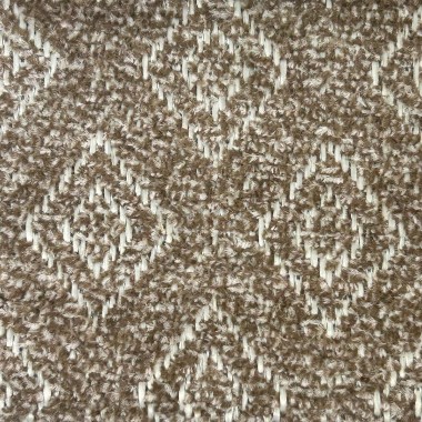 Aqua Clean Wexford Diamond Cocoa Upholstery Fabric - SR19432