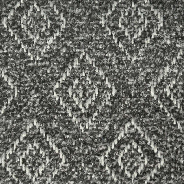 Aqua Clean Wexford Diamond Charcoal Upholstery Fabric - SR19434