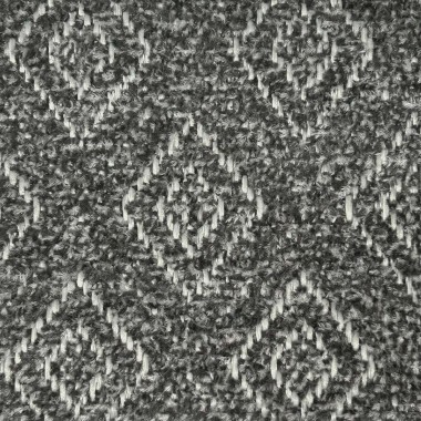 Aqua Clean Wexford Diamond Charcoal Upholstery Fabric - SR19434