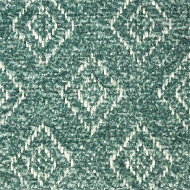 Aqua Clean Wexford Diamond Mint Upholstery Fabric - SR19436