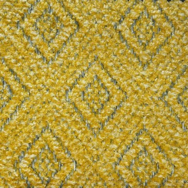 Aqua Clean Wexford Diamond Butterscotch Upholstery Fabric - SR19438
