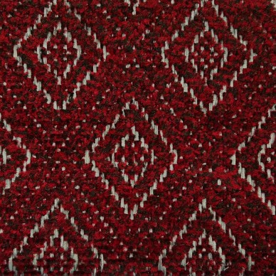 Aqua Clean Wexford Diamond Wine Upholstery Fabric - SR1949
