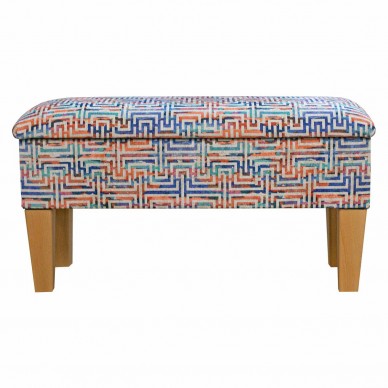 Accento Maze Rainbow Fabric - ACC3112 Cristina Marrone