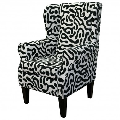 Rosso Heavyweight Fluid Zebra Fabric | Beaumont Fabrics