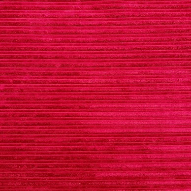 CLEARANCE Post Box Red Jumbo Cord Upholstery Fabric - 2.2 Metres