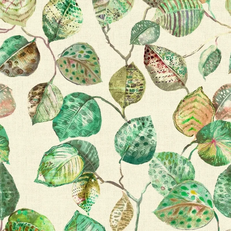 Giardino Lime Botanic Canopy Fabric - GIA4274 | Beaumont Fabrics