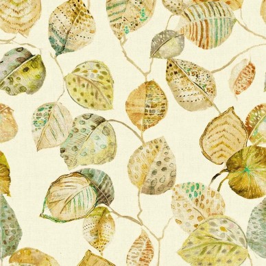 Giardino Yellow Botanic Canopy Fabric - GIA4262 | Beaumont Fabrics