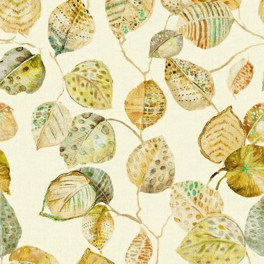 Giardino Blue Hummingbird Garden Upholstery Fabric - GIA4278 | Beaumont Fabrics