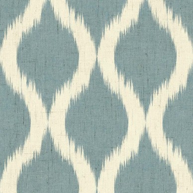 Giardino Blue Lattice Mirage Fabric - GIA4279 | Beaumont Fabrics