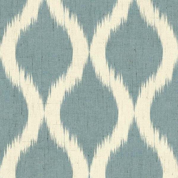 Giardino Blue Lattice Mirage Fabric - GIA4279 | Beaumont Fabrics