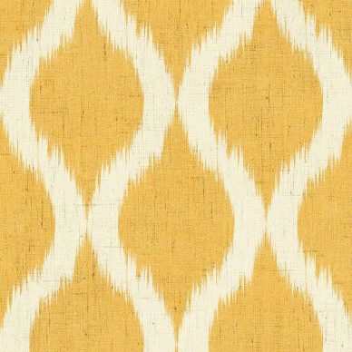 Giardino Yellow Lattice Mirage Fabric - GIA4261 | Beaumont Fabrics