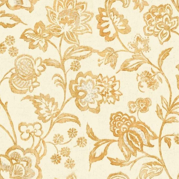Giardino Yellow Eden Bloom Fabric - GIA4263 | Beaumont Fabrics