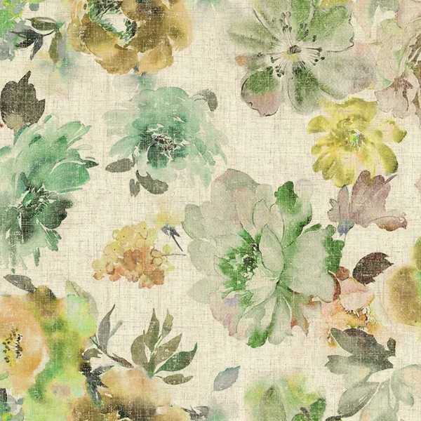 Giardino Lime Eternal Blossom Fabric - GIA4276 | Beaumont Fabrics