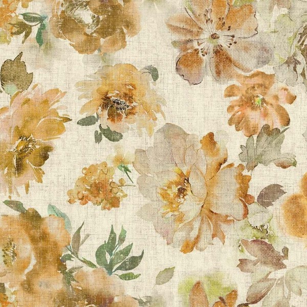 Giardino Yellow Eternal Blossom Fabric - GIA4264 | Beaumont Fabrics