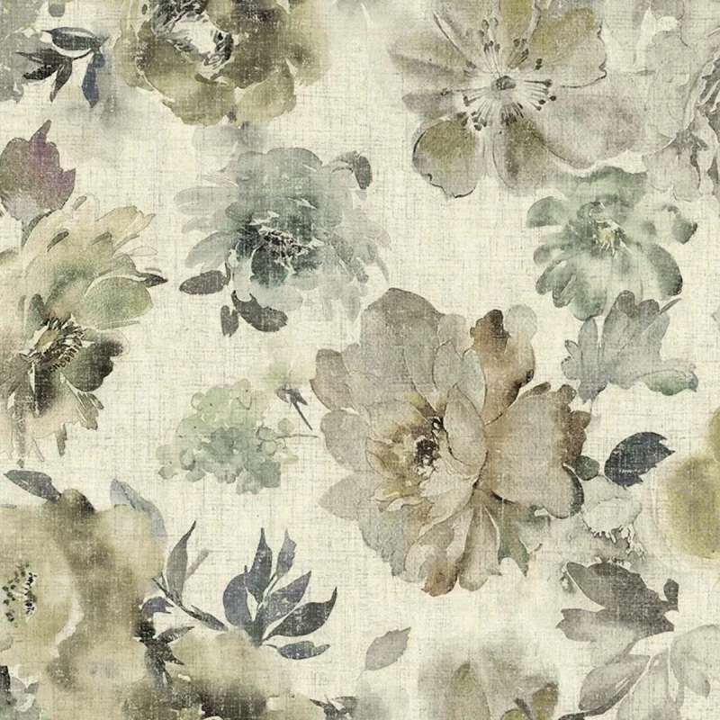 Giardino Sage Eternal Blossom Fabric - GIA4258 | Beaumont Fabrics