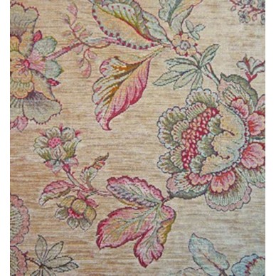 Imperiale Florentina Flax Fabric - IMP1587 | Beaumont Fabrics