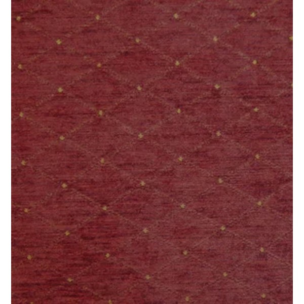 Imperiale Heritage Diamond Burgundy Upholstery Fabric - IMP1564