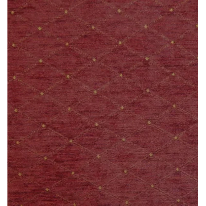 Imperiale Heritage Diamond Burgundy Upholstery Fabric - IMP1564