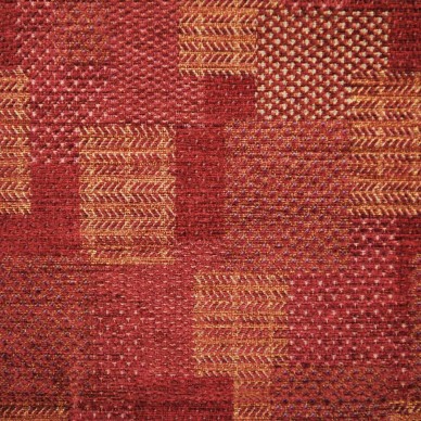 Nostalgia Pastel Patch Red Fabric - NOS2034 | Beaumont Fabrics