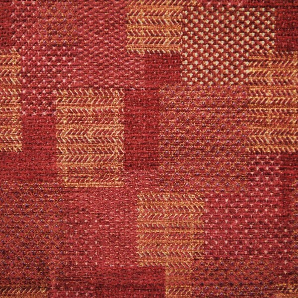 Nostalgia Pastel Patch Red Fabric - NOS2034 | Beaumont Fabrics