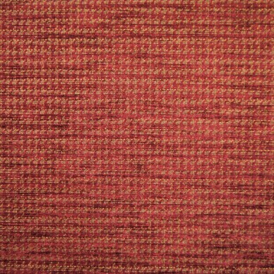 Nostalgia Vintage Houndstooth Burgundy Upholstery Fabric - NOS2038