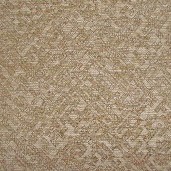 Loxford Geometric Oatmeal Fabric - SR12846 | Beaumont Fabrics