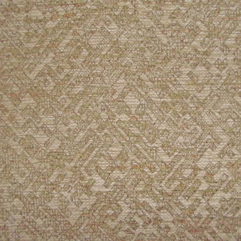 Loxford Geometric Oatmeal Fabric - SR12846 | Beaumont Fabrics
