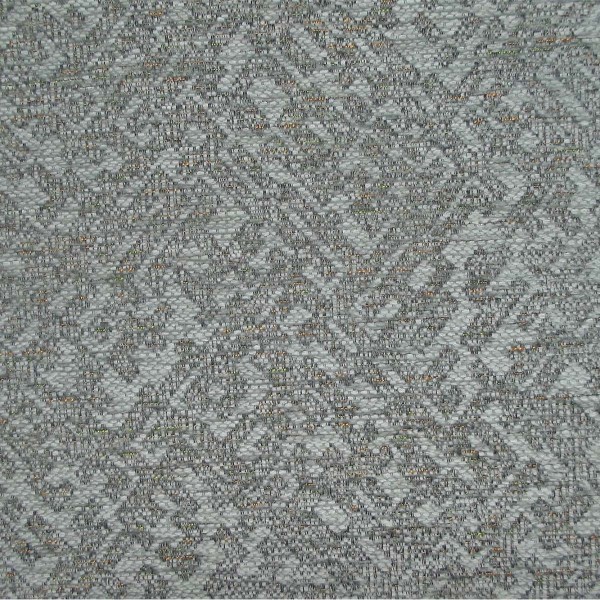 Loxford Geometric Steel Fabric - SR12848 | Beaumont Fabrics