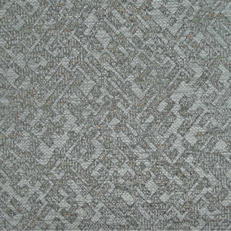 Loxford Geometric Steel Fabric - SR12848 | Beaumont Fabrics
