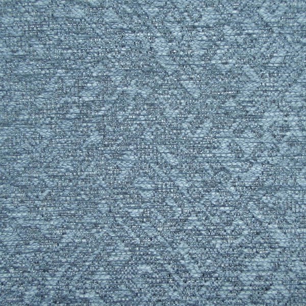 Loxford Geometric Ocean Fabric - SR12851 | Beaumont Fabrics