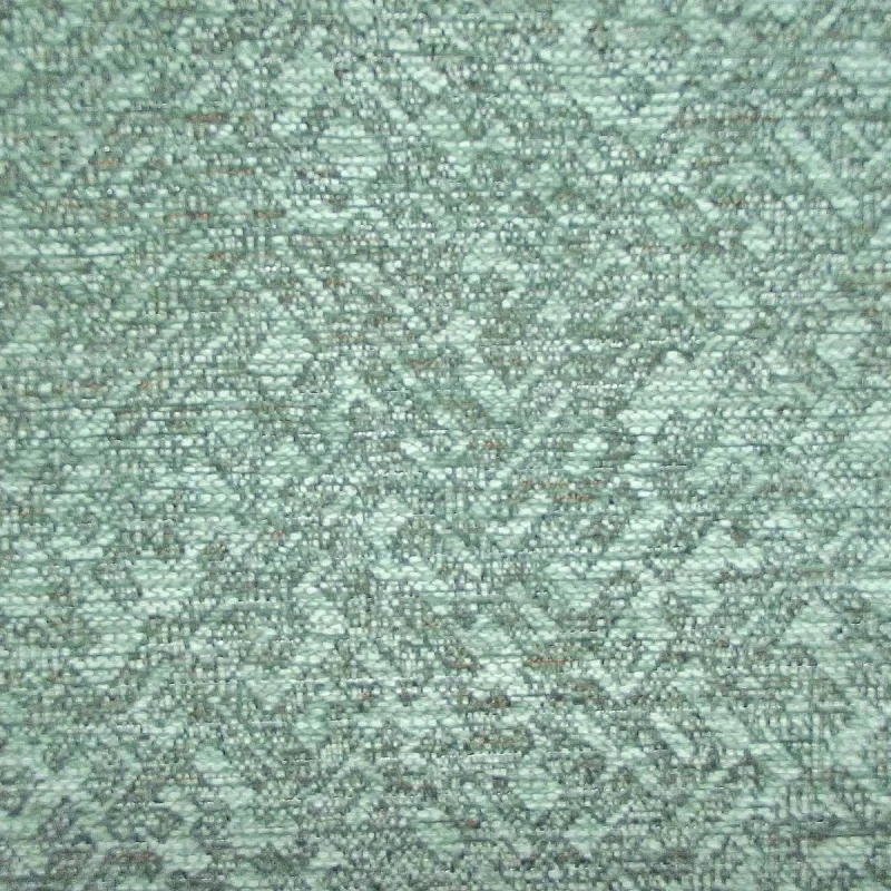 Loxford Geometric Mint Fabric - SR12852 | Beaumont Fabrics