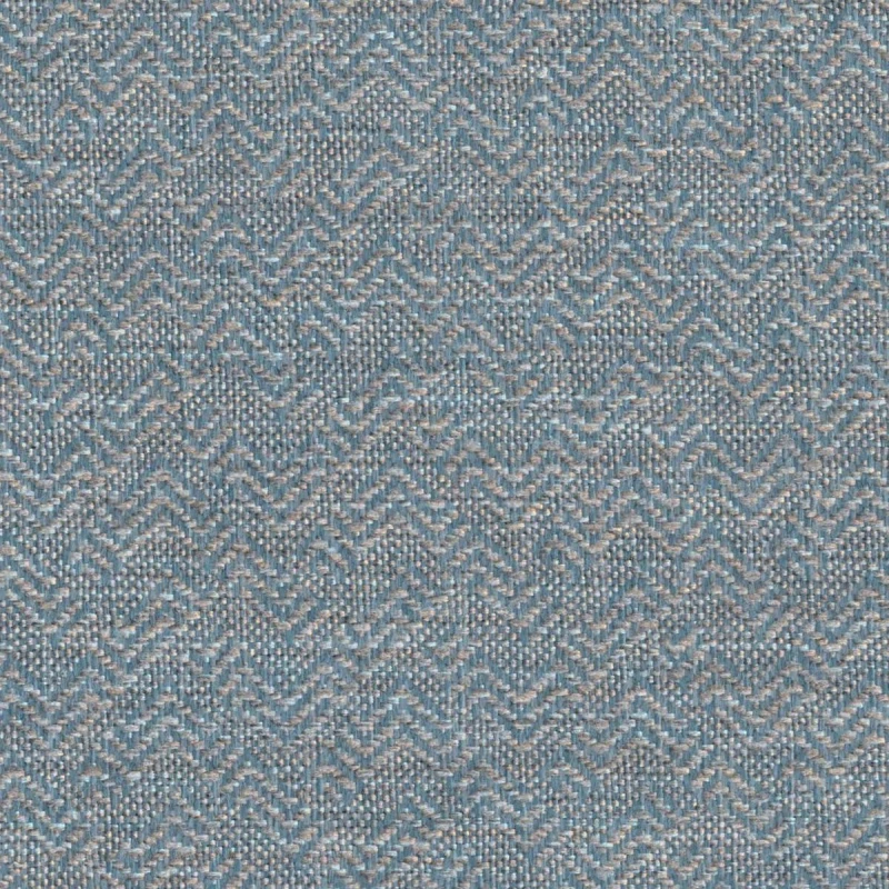 Onda Blue Salt Herringbone Fabric - E21 | Beaumont Fabrics