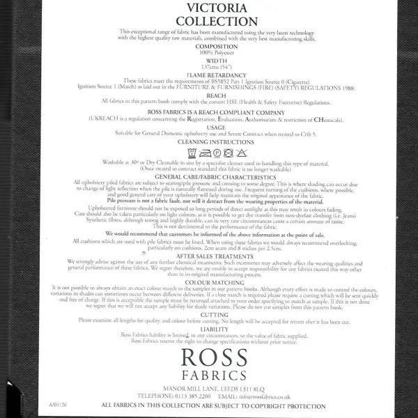 Victoria Fabric