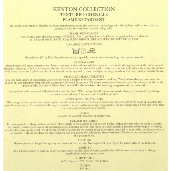 Kenton Slub Natural Fabric - SR13750