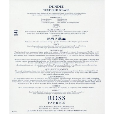 Dundee Hopsack Hemp Fabric - SR13606 Ross Fabrics